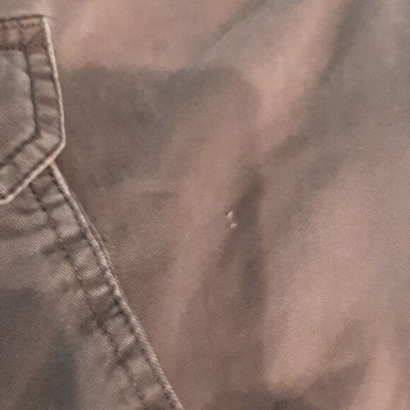 Divided Olive Green Cargo Pants with Drawstring Waist - Picture 11 of 14